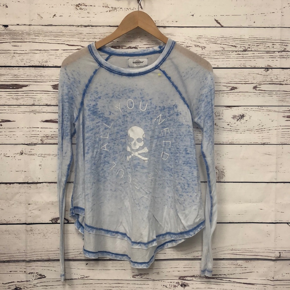 SoulCycle all you need is soul burnout long sleeve